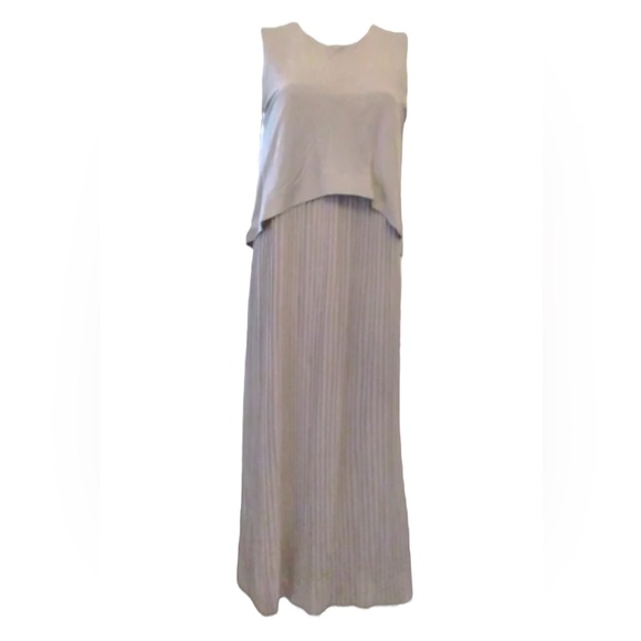 COS Layered Pleat Maxi Dress